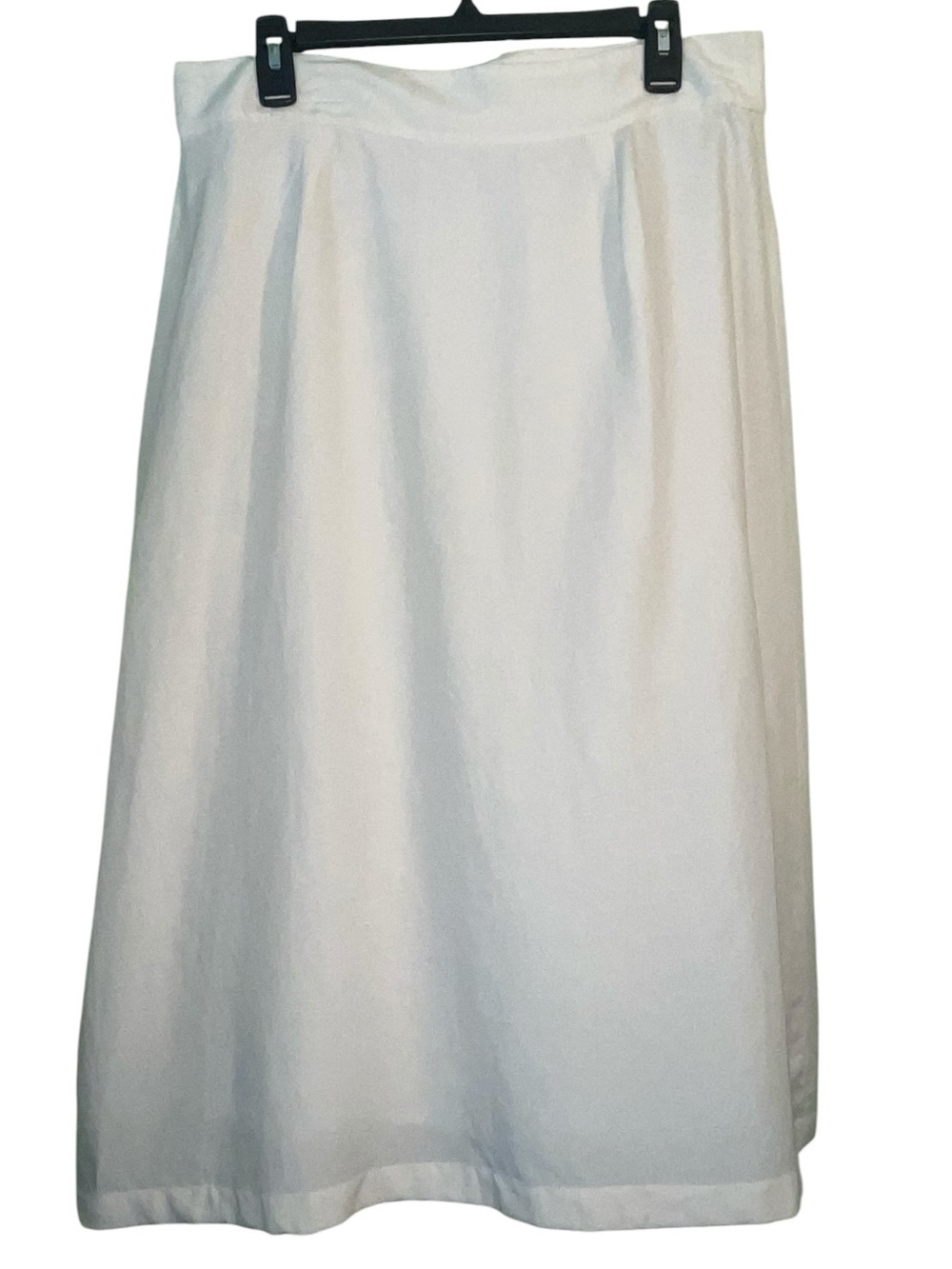 Chelsea28 Linen blend side button front midi skirt. SZ large? See measurements. - Picture 3 of 10